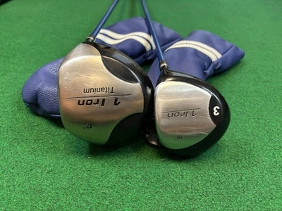 1 Driver de Golf de Hierro 12* y 3 Madera 16*, Regular 65 ProLaunch, Cubiertas de Cabeza Foto 1 de 4