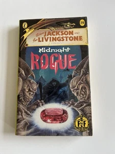 Midnight Rogue Steve Jackson Ian Livingstone Fighting Fantasy Puffin 1987 - Imagen 1 de 8