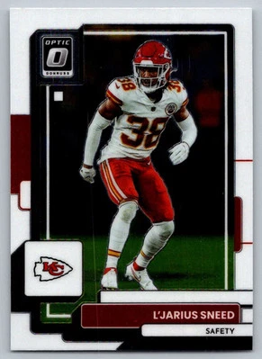2022 Donruss Optic L'Jarius Sneed Kansas City Chiefs #99 - Image 1 of 2