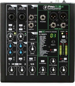 Mezclador de 6 canales Mackie ProFX6v3 con USB y efectos - Imagen 1 de 8