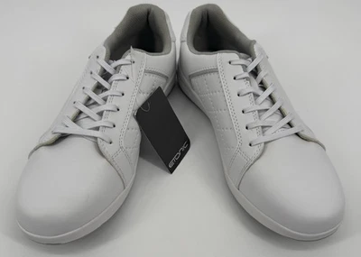 NUEVO Zapatos de golf Etonic para mujer G-SOK 3.0 sin clavos LG300WS blancos plateados talla 8,5 M Foto 1 de 4