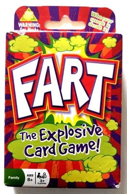 Cheatwell Games Fart The Explosive Card Game 54 Cards Deck Sealed 2018 Canada Foto 1 de 4