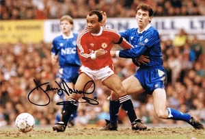 Signed Danny Wallace Manchester United Autograph Photo Southampton England (2) - Picture 1 of 1