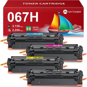 Toner MYTONER 067H 4-pak do drukarki Canon MF656Cdw MF653Cdw LBP632Cdw - Zdjęcie 1 z 1