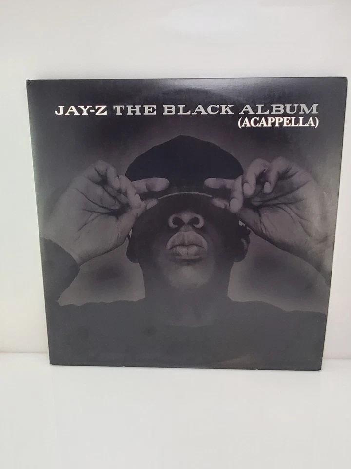 Jay-Z The Black Album Acapella on Roc-A-Fella Double Promo Vinyl LP Hip-Hop Rare - Image 1 of 4