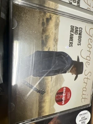 George Strait – Cowboys And Dreamers [2024, CD, Target Excl NEW  cracked case - Image 1 of 2