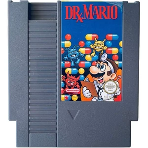 Dr. Mario Nintendo NES Game USA Authentic Tested & Tracked Shipping - Picture 1 of 6
