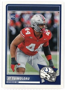 2025 Score Football Rookie, #84  JT Tuimoloau - Indianapolis Colts - Picture 1 of 2