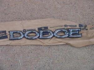 1975 76 77 Dodge Monaco NOS MoPar Trunk EMBLEM Cop Car - Picture 1 of 1