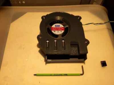 3d printed NVIDIA Tesla P40 Radial fan mount cooling fan shroud duct - Image 1 of 4