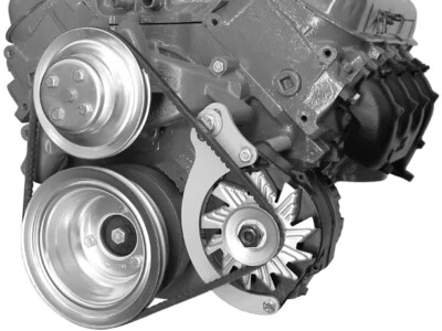 Alan Grove Components Bbc Block Mount Low Profile Alternator Bracket P/N 217L - Image 1 of 2