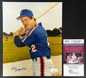 Kevin McReynolds Signed 8x10 Color Photo JSA w/COA #22 MLB New York Mets NICE! - Picture 1 of 4