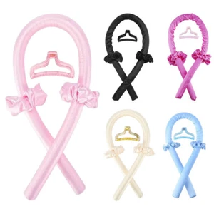 Silk Ribbon Hair Curlers Heatless Curling Rod Headband Wave Formers for Lazy HOT - Picture 1 of 23