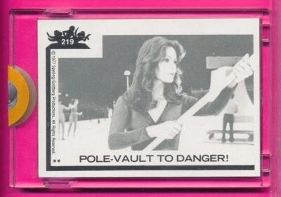SEALED CHARLIES ANGELS PROOF 1977 TOPPS #219 ORIGINAL VAULT CERT LOA MINT TPHLC - Image 1 of 4