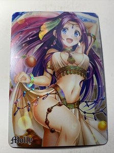 Queen Molly Valkyrie Crusade ACG Sexy Goddess Story Anime Card Holo Waifu Girl