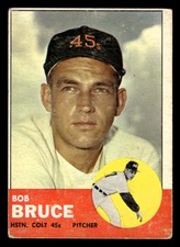 1963 Topps Baseball #24 Bob Bruce Houston Colt .45s