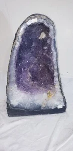 Amethyst Church Crystal Cathedral Geode - Over 14" Tall - Picture 1 of 5