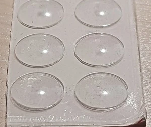 20x Silikon 10x3 mm selbstklebend Rutschstopper Lärmdämpfer Anschlagpuffer - Bild 1 von 3