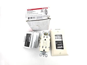 Legrand 1597TRLA GFCI Duplex Receptacle Tamper Resistant 15A Light Almond - Picture 1 of 2