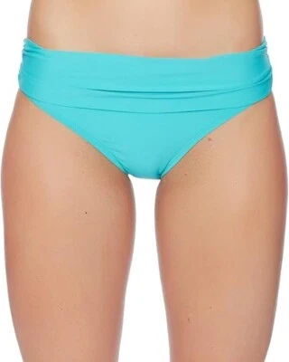 Athena Cabana Sólidos Cintura Bandas Bikini Parte Inferior Traje de Baño Talla XS 1305 Foto 1 de 3