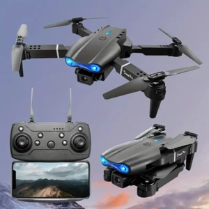 E99 Professional RC Drone with Dual HD Foldable Cameras,6-8 Min Flight - Picture 1 of 11