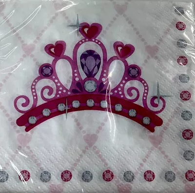 Princess Beverage Napkin  - Image 1 of 2