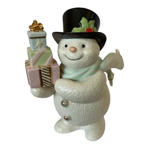 Lenox A Very Special Delivery Ivory Snowman Collection RARE Retired HTF 6-7" - Picture 1 of 12