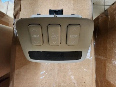 Interruptor de control de aire acondicionado trasero Cadillac Deville 2000 2001 2002 2003 2004 2005 25746334 Foto 1 de 2