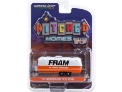 AIRSTREAM Land Yacht Safari - FRAM - 1971 - orange / white - Greenlight 1:64 - Bild 1 von 4