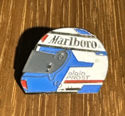 Alain Prost Formula One Helmet Pin - Image 1 of 4