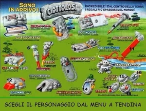 FERRERO KINDER BRIOSS CIOTTOLOSI DI CIOTTOLANDIA 1997 SNACKS - Bild 1 von 81