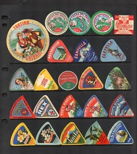 Cheese labels ITALY all different varieties ettiquette Fromage formaggio #609 - Picture 1 of 1