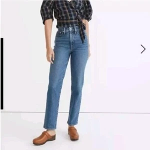 Madewell Il Perfetto Vintage Jeans Dritto Donna Taglia 28 Classico Preppy - Foto 1 di 16