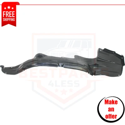 Front Fender Liner plastic right side for 2004-2005 Suzuki Grand Vitara EX, LX Foto 1 de 4