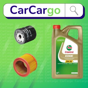 SERVICE KIT FOR Peugeot Partner 1.9 D Diesel 1996-2015 OIL AIR CASTROL OIL 5W-30 - Picture 1 of 8