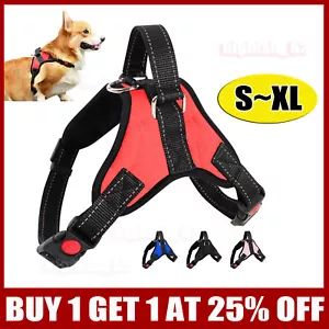 More details for dog harness no pull for small medium large dogs anti pull strong and adjustable*