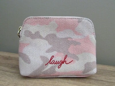 ED de Ellen DeGeneres rosa bronceado camuflaje risa-sonrisa bolsa bolsa de cosméticos-nuevo sin etiquetas Foto 1 de 4