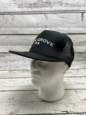 De Colección Zion Grove PA Recuerdo de Viaje Deletrear Malla Frontal Cuerda Snapback Sombrero de Camionero Foto 1 de 4