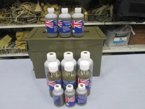 WW1 WW2 British Australian "FLAT" Olive drab paint 100ml - Picture 1 of 6