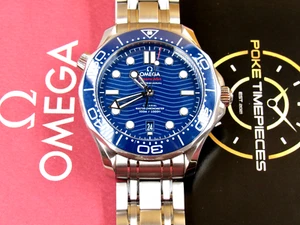 OMEGA Seamaster Professional 300M Blue  210.30.42.20.03.001 Box And papers - Picture 1 of 10