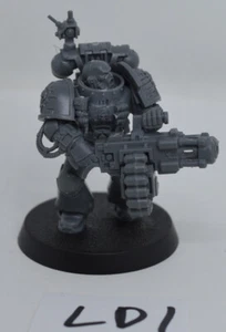 Warhammer 40k, Space Marines, Firstborn Deathwatch Veteran, Frag, Lot #LD1 - Picture 1 of 2