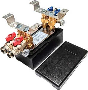 Nordic Tec Plate Heat Exchanger 4 x 1''50kW - 200kW Insulation brackets valves - Picture 1 of 88