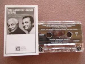 Stan Getz, Arthur Fiedler & Boston Pops, At Tanglewood - VG+ Cassette Tape $2.95 - Picture 1 of 2