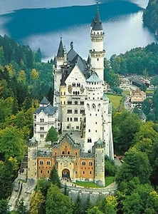GW88da Castello Reale di Neuschwanstein - puzzle - Foto 1 di 1