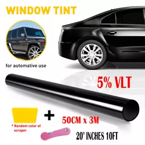 Uncut Roll Window Tint Film 5% VLT 35% 50% for Car Home Office Glass Tool EXC - Picture 1 of 30