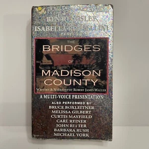 🎥 Raro juego de cassette autografiado por Ben Kingsley The Bridges of Madison County 🎥 - Imagen 1 de 7