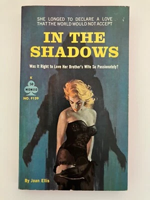 Vintage Lesbian Pulp ~IN THE SHADOWS~ by Joan Ellis 1962 First Printing VG+ - Image 1 of 4