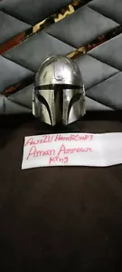 Casco de acero Mandalorian Din Darglin STARWARS Cosplay utilería réplica - Imagen 1 de 6