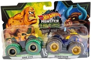 Monster Trucks 909 One Eye Vs Steer Clear Minotaur - Roarin Rumble ~NEW 2021~ - Picture 1 of 1