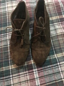 Carriage Court Stiefelette Bootie Wildleder braun Gr. 8,5 - Bild 1 von 6